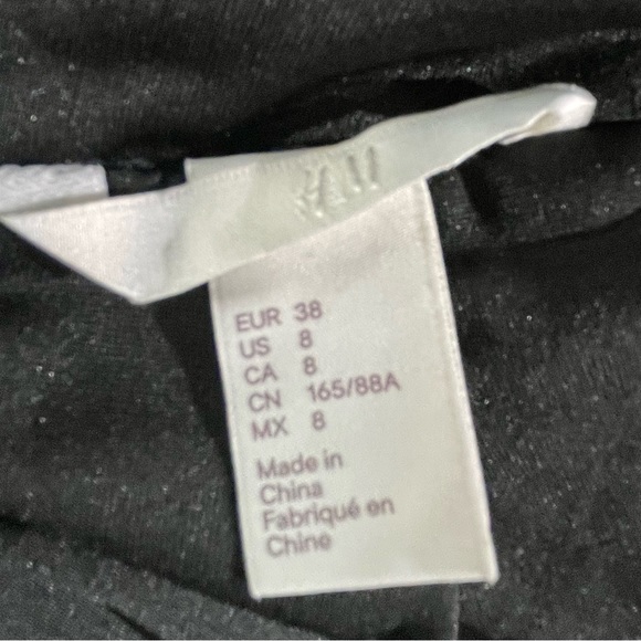🌸3 for $30 H&M  Black Mini Dress sleeveless backless Party dress cocktail - Picture 14 of 17